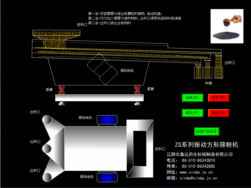 ZS Series Vibration Sifting Machine