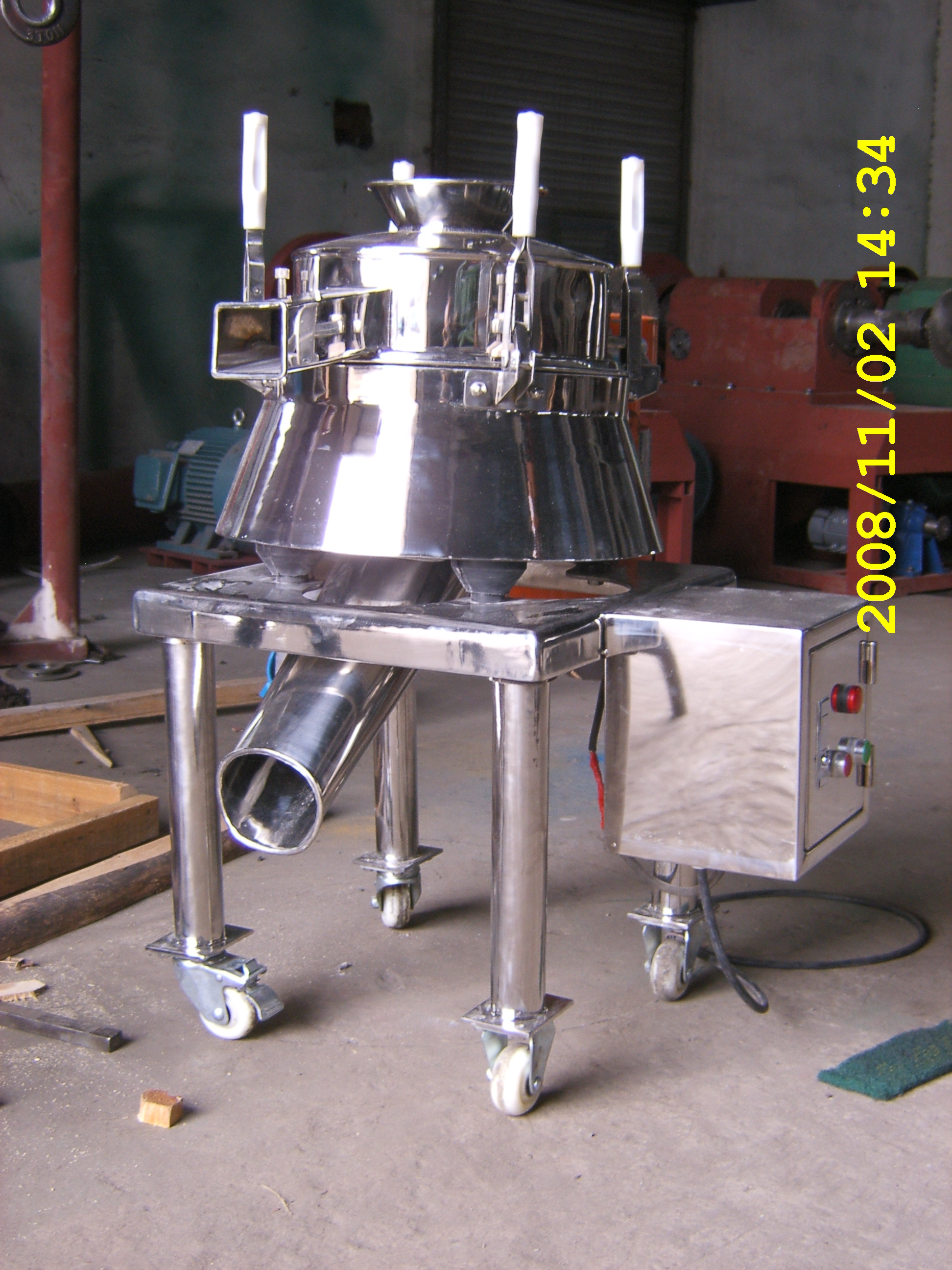 ZSJ series vibrating sieving powder machine